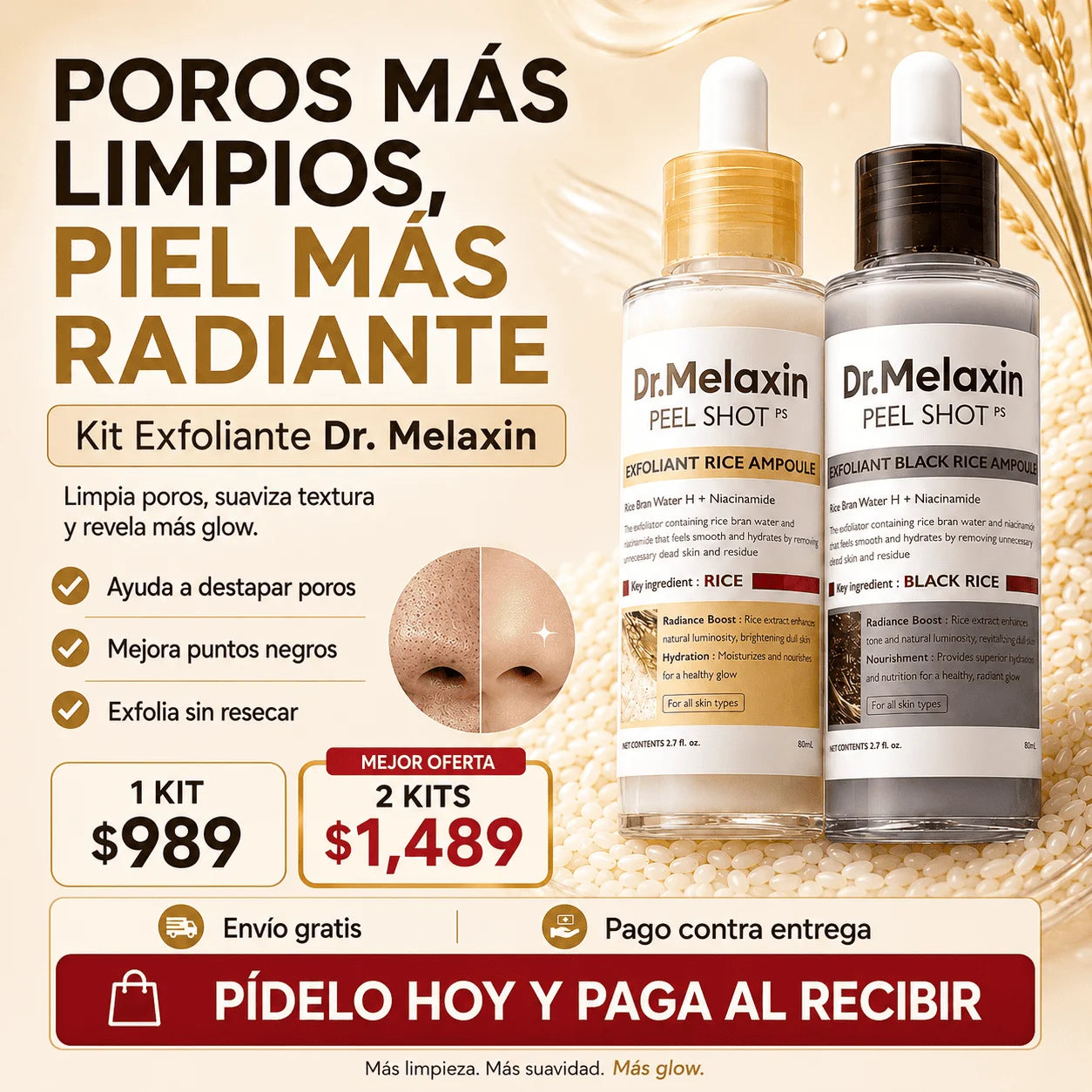 Kit Exfoliante Dr. Melaxin