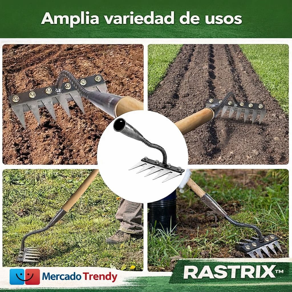 Rastrillo Eliminador de Maleza Rastrix