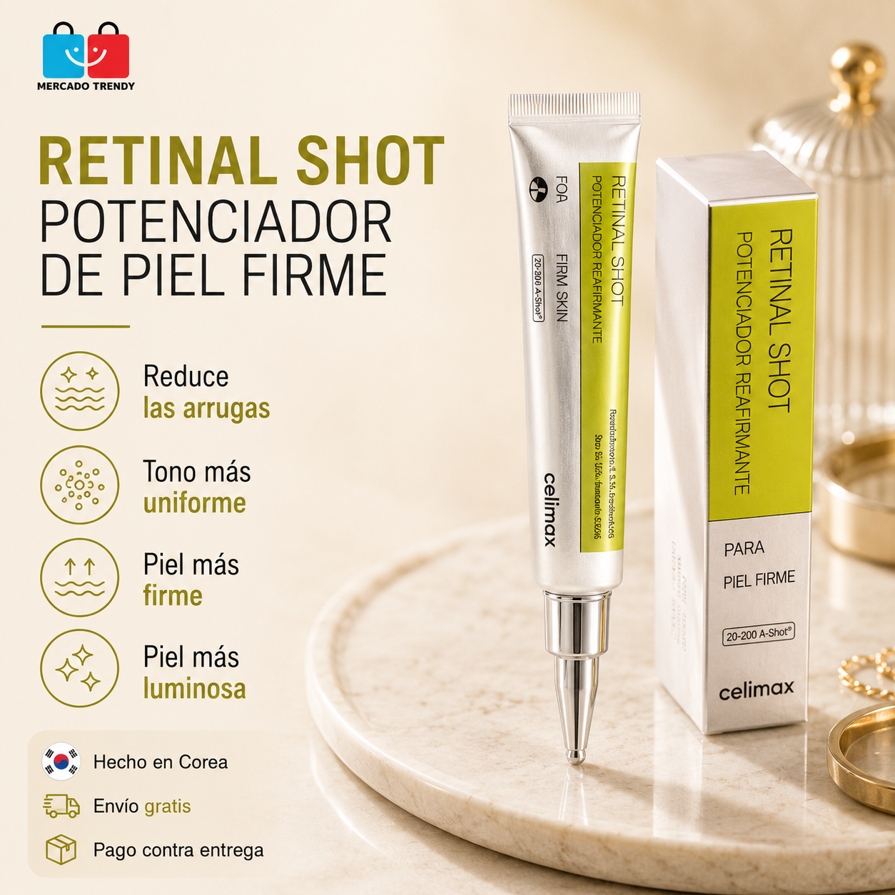 Crema Retinal Antiarrugas Celimax
