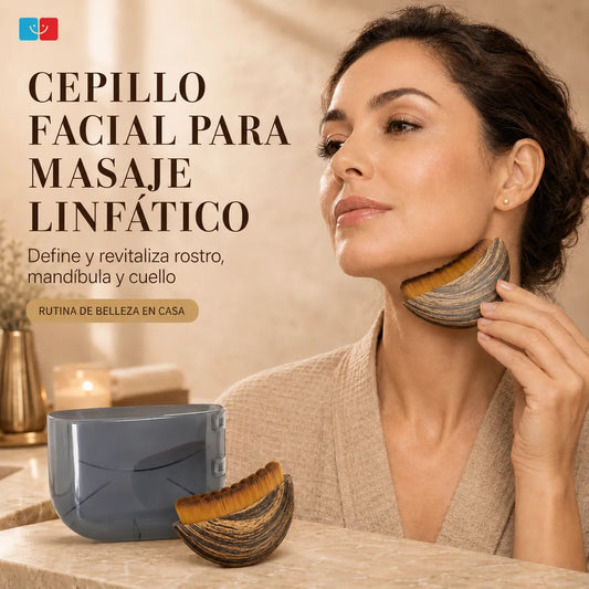 Cepillo Facial Para Contorno Linfatico