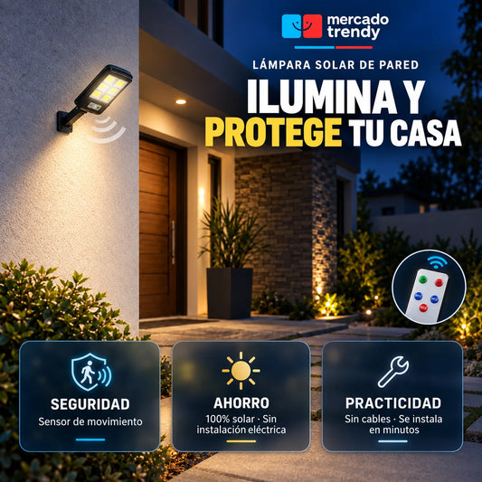 Lámpara Solar de Pared Buytiti
