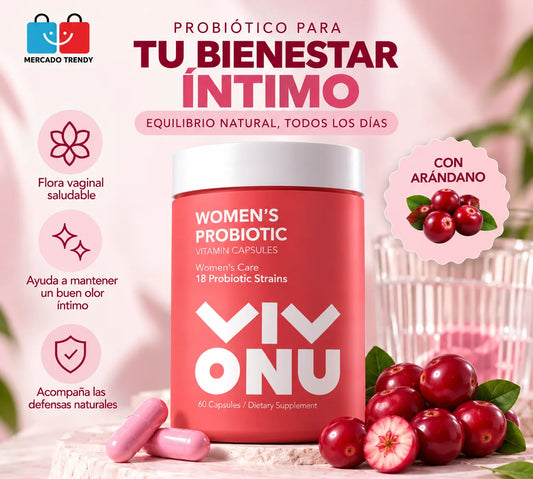 Vivonu Probioticos Mujer 60 Capsulas