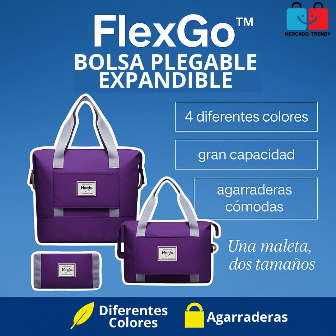 FlexGo™ – Bolsa Plegable Expandible
