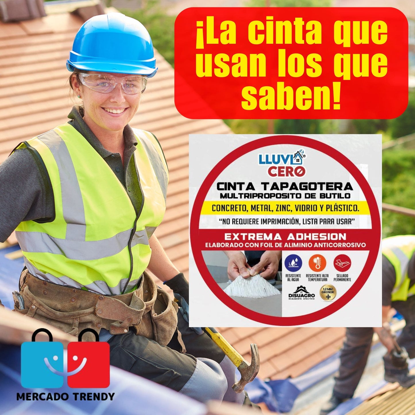 Cinta Tapagotera Lluvia Cero™