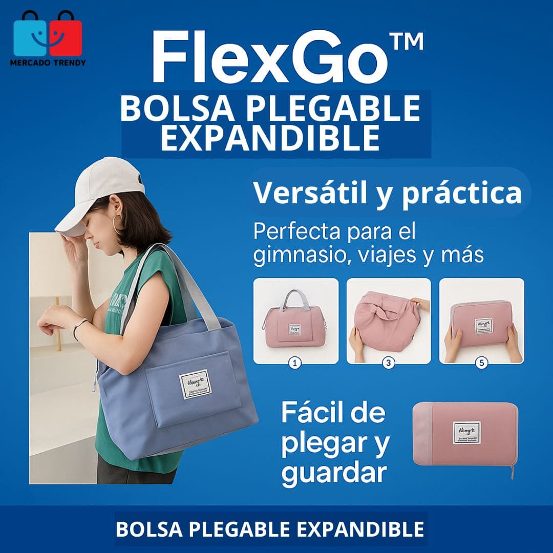 FlexGo™ – Bolsa Plegable Expandible