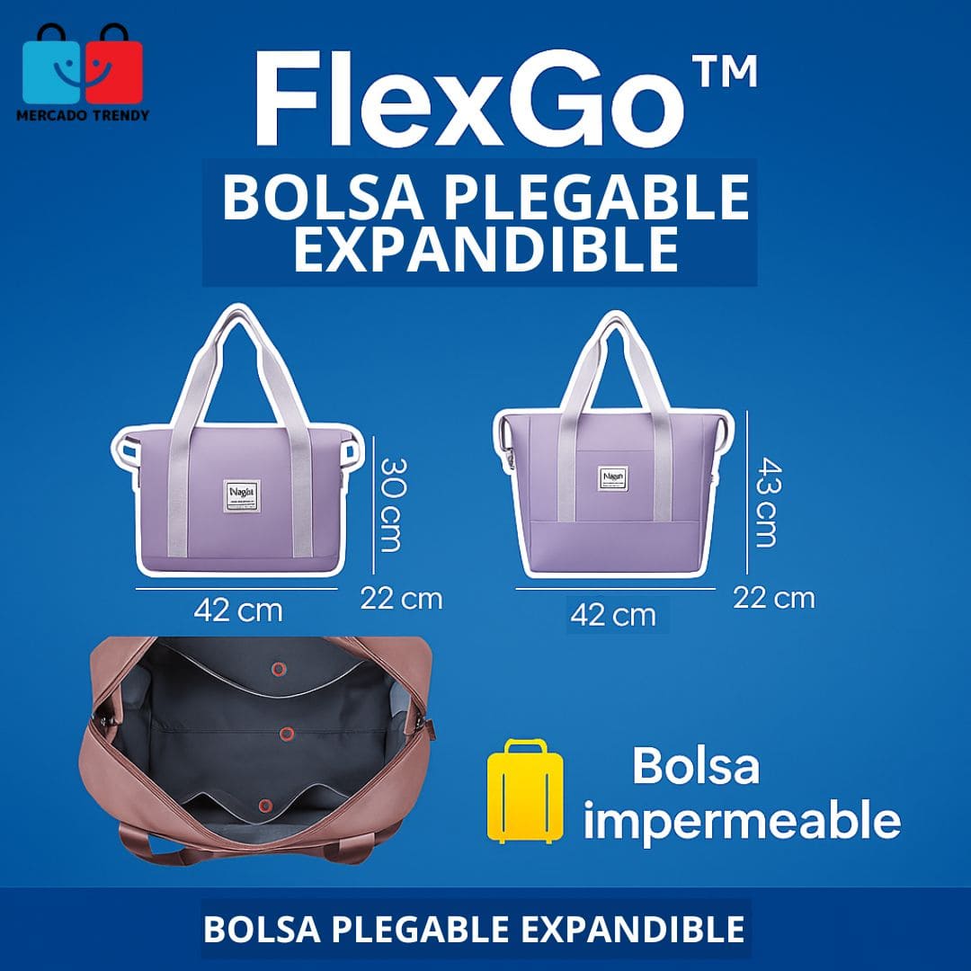 FlexGo™ – Bolsa Plegable Expandible