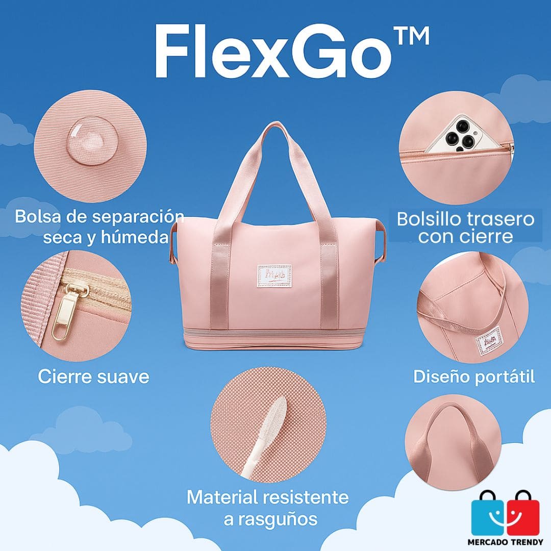 FlexGo™ – Bolsa Plegable Expandible