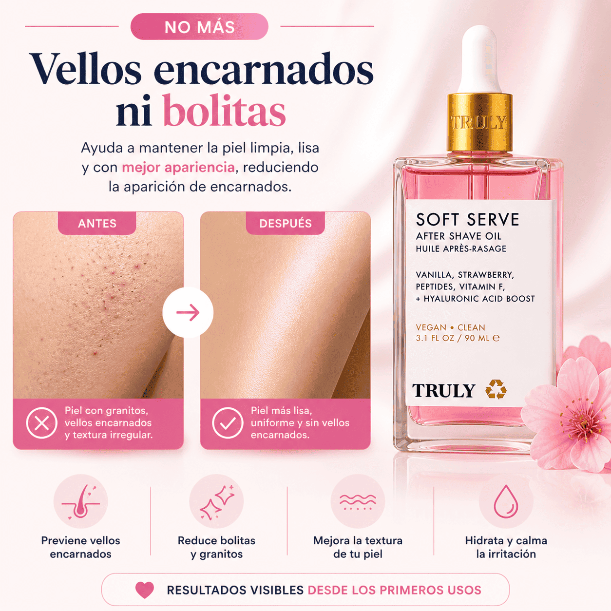 Truly Soft Serve Rosa – No Más Encarnados