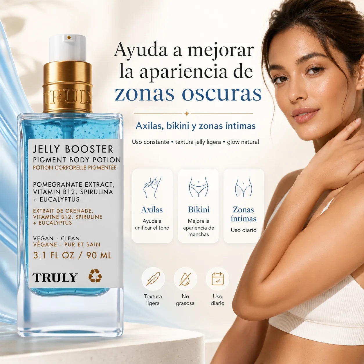 Truly Jelly Booster Azul 90 ml